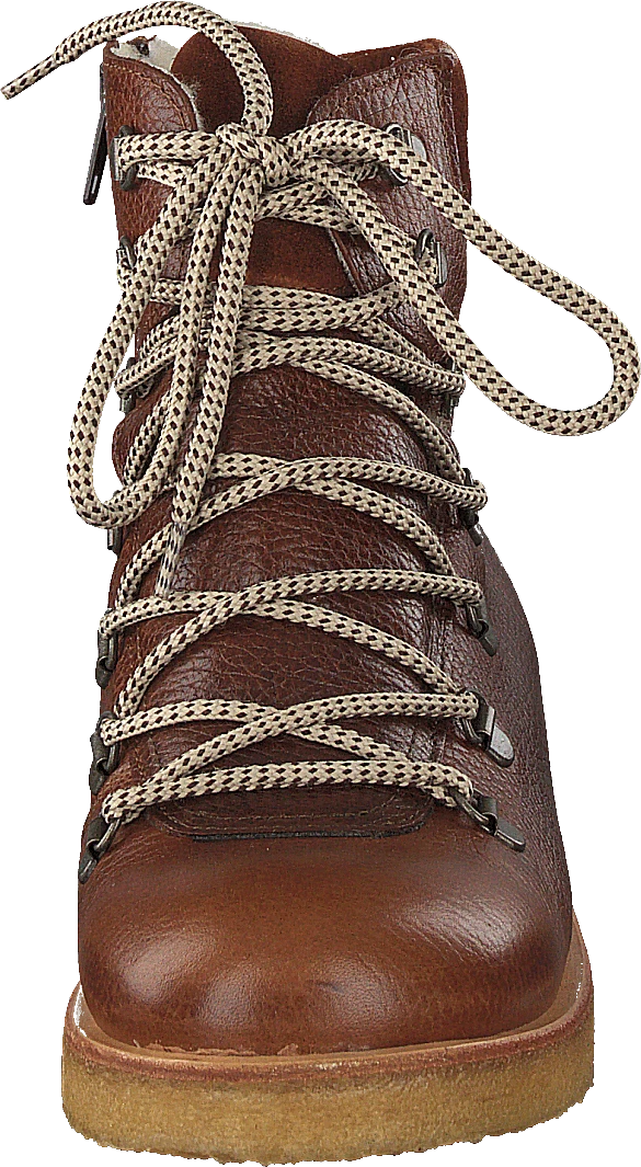 ANGULUS Tex-boot With Laces And Zipper Cognac/brown/brown 6 ANGULUS Tex-boot With Laces And Zipper Cognac/brown/brown - Image 4