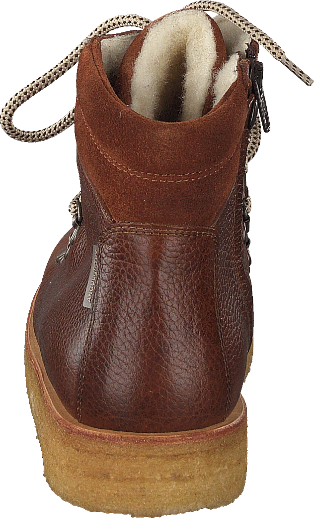 ANGULUS Tex-boot With Laces And Zipper Cognac/brown/brown 7 ANGULUS Tex-boot With Laces And Zipper Cognac/brown/brown - Image 5