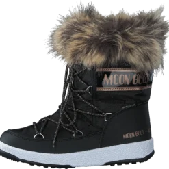 Moon Boot Moonboot Jr Girl Monaco Low Wp Black/copper