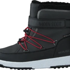 Moon Boot Moonboot Jr Boy Boot Black-dark Gray