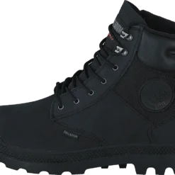 Palladium Pampa Shield Wp+ Lux Black/black